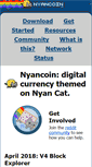 Mobile Screenshot of nyancoin.info